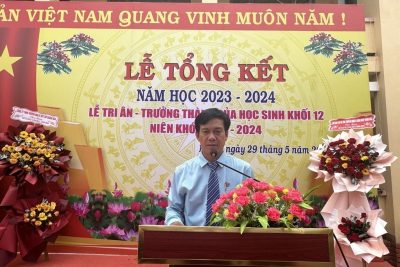 Trường THPT Phạm Kiệt tổ chức lễ tổng kết năm học 2023 – 2024