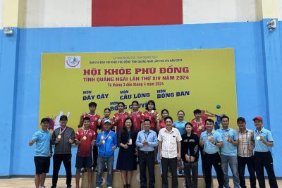 Hội khỏe Phù đổng tỉnh Quảng Ngãi lần thứ XIV năm 2024