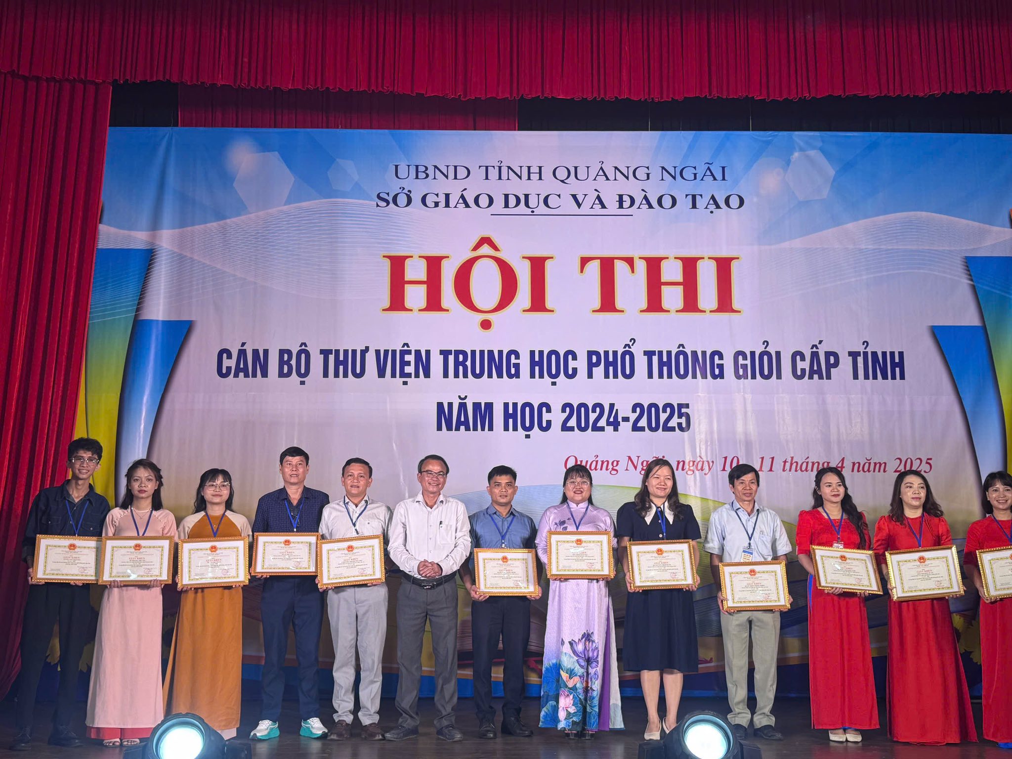 HỘI THI CÁN BỘ THƯ VIỆN THPT GIỎI CẤP TỈNH NĂM HỌC 2024-2025