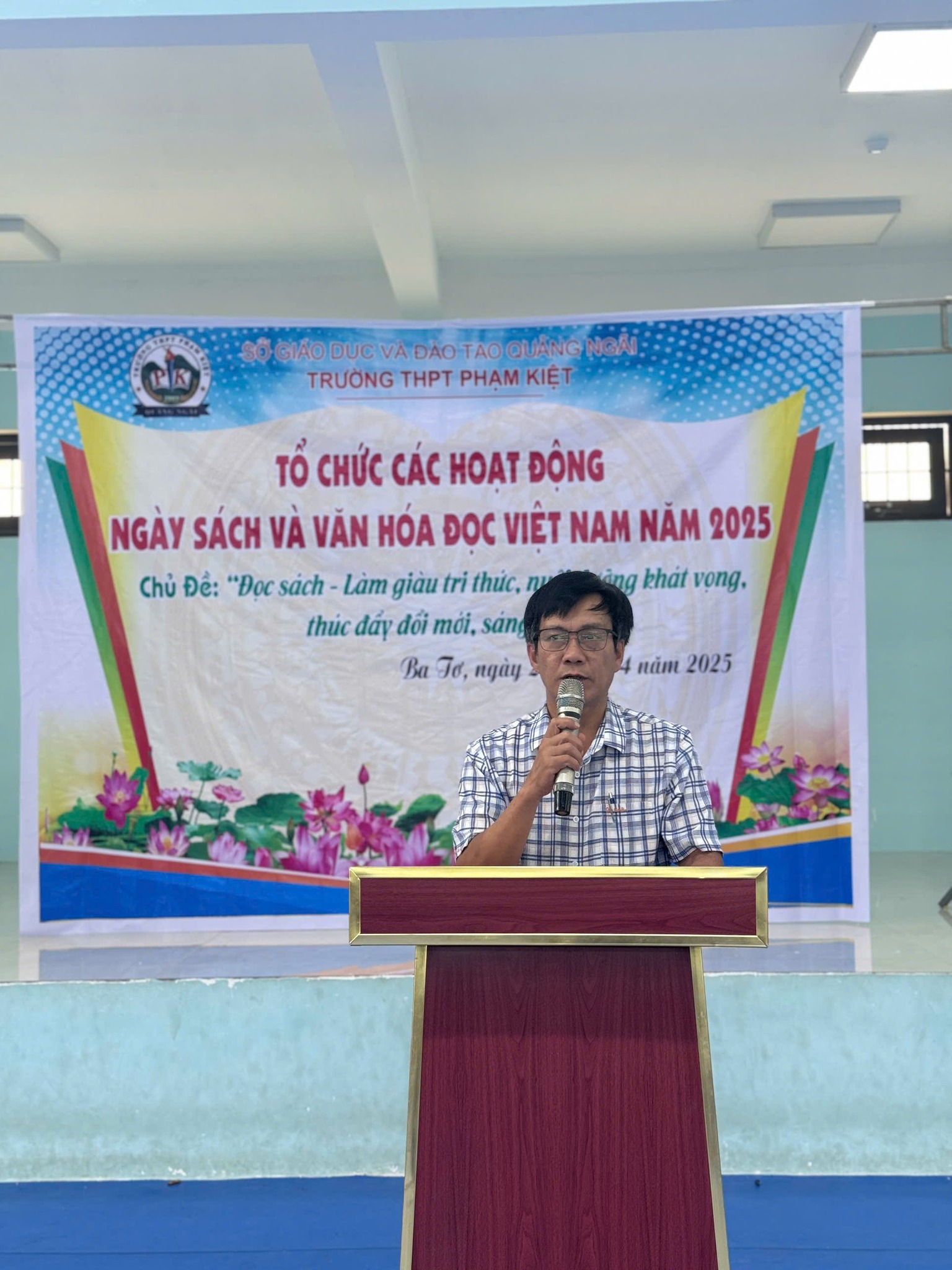 Tổng kết và trao giải Cuộc thi Giới thiệu sách năm học 2024 – 2025.