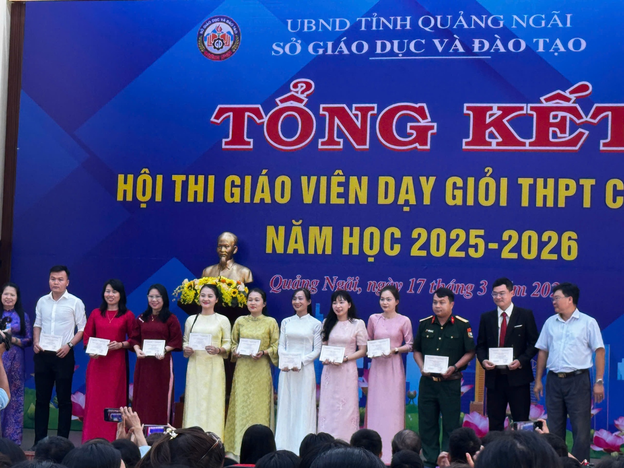 TỔNG KẾT HỘI THI GIÁO VIÊN DẠY GIỎI THPT CẤP TỈNH NĂM HỌC 2025-2026